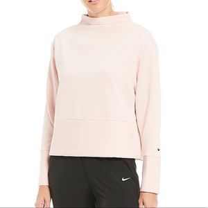 Nike Dri-Fit Mock Neck Long Sleeve Top